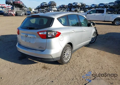 2014 Ford C-Max Hybrid Se z USA, uszkodzony, nr VIN 1FADP5AUXEL520696